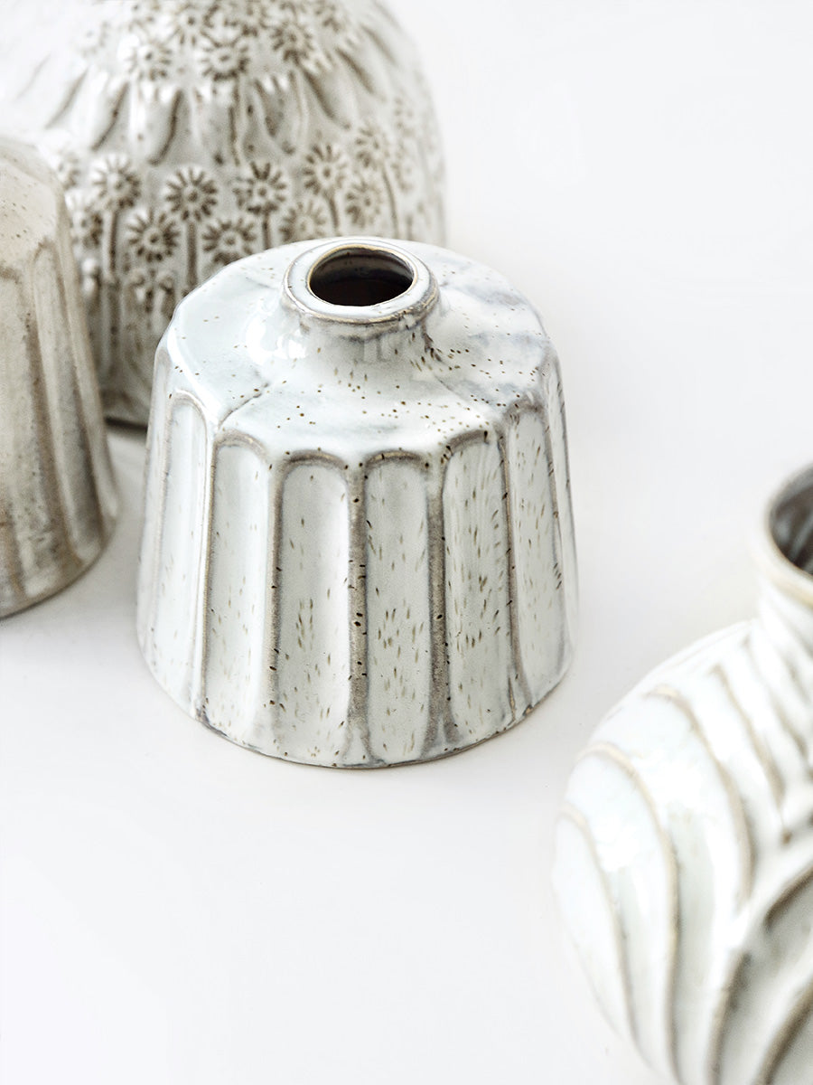 Rustic Handmade Ceramic Vase for Floral Arrangements