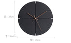 Modern Minimalist Silent Wall Clock