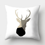 Minimalist Black and White Geometric Pillow Cover