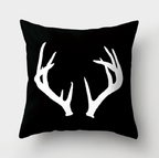 Minimalist Black and White Geometric Pillow Cover