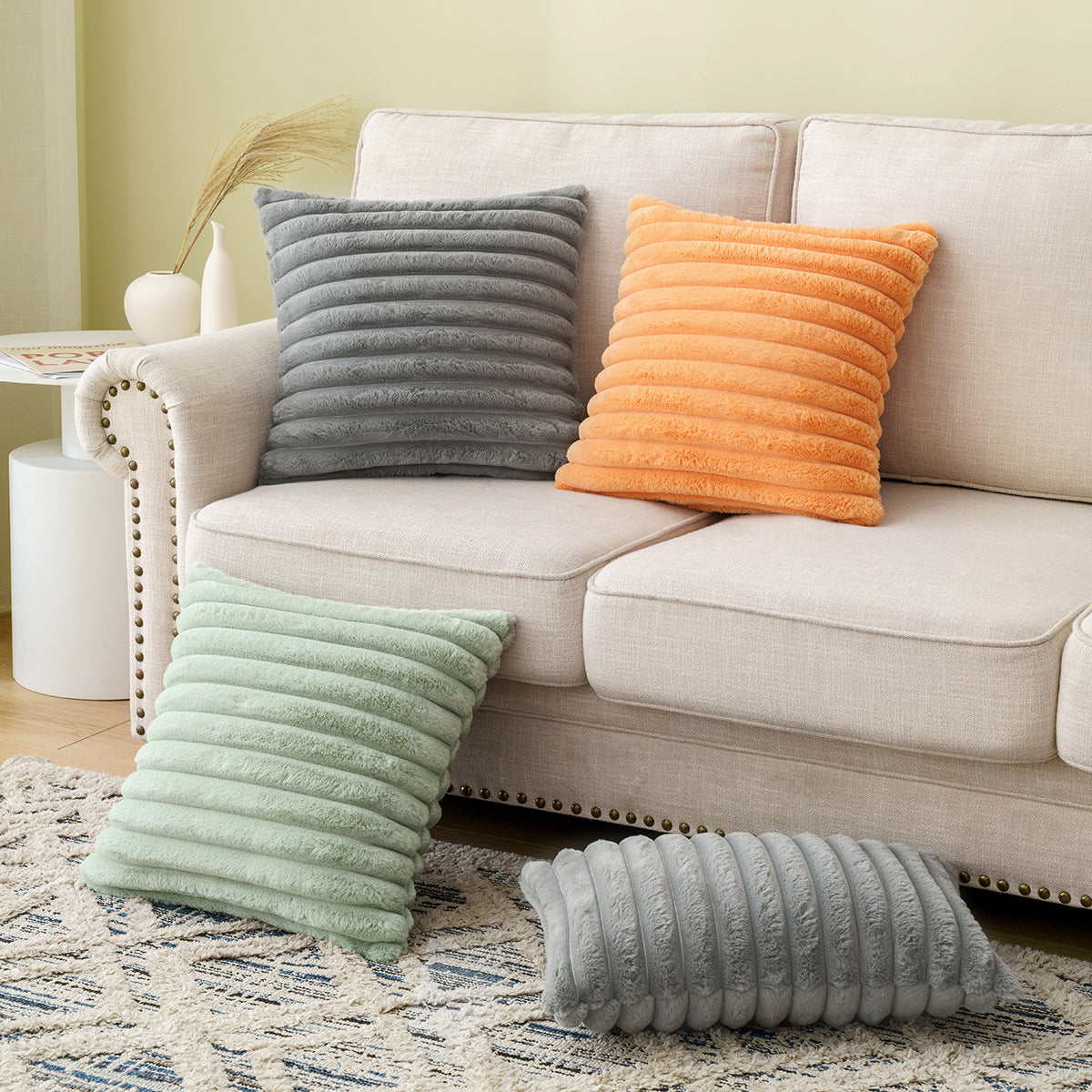 Sofa Pillow Cover for Living Room and Bedroom